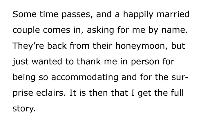 Ex-Wife Breaks Into Venue Trying To Ruin Ex-Husband's Wedding, Donut Shop Manager Saves The Day Ex-Wife Breaks Into Venue Trying To Ruin Ex-Husband's Wedding, Donut Shop Manager Saves The Day