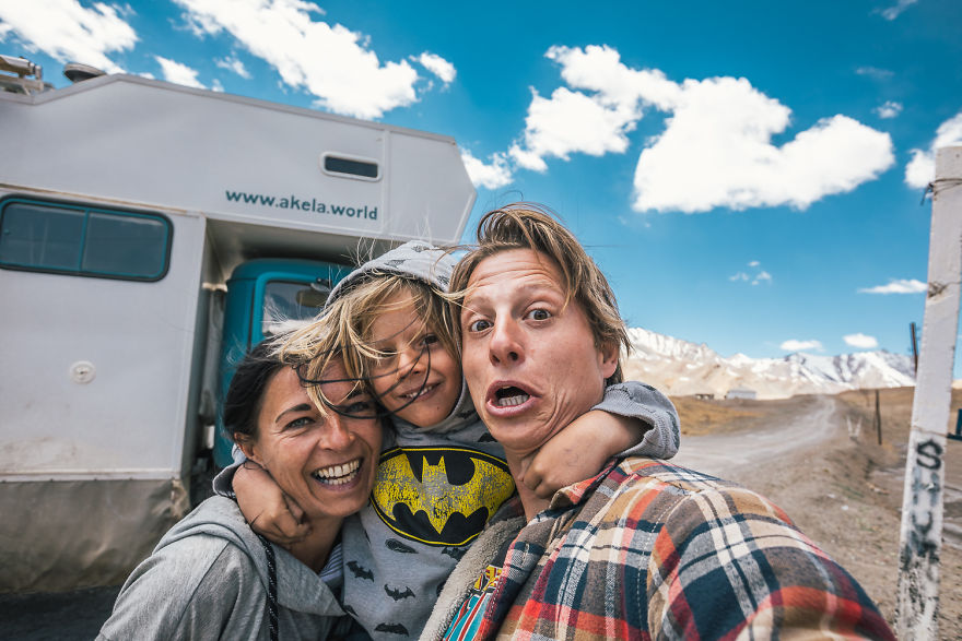 We Sold Everything And Moved Into An Old Truck To Travel And Show Our 4-Year-Old Son The Beauty Of Our Planet