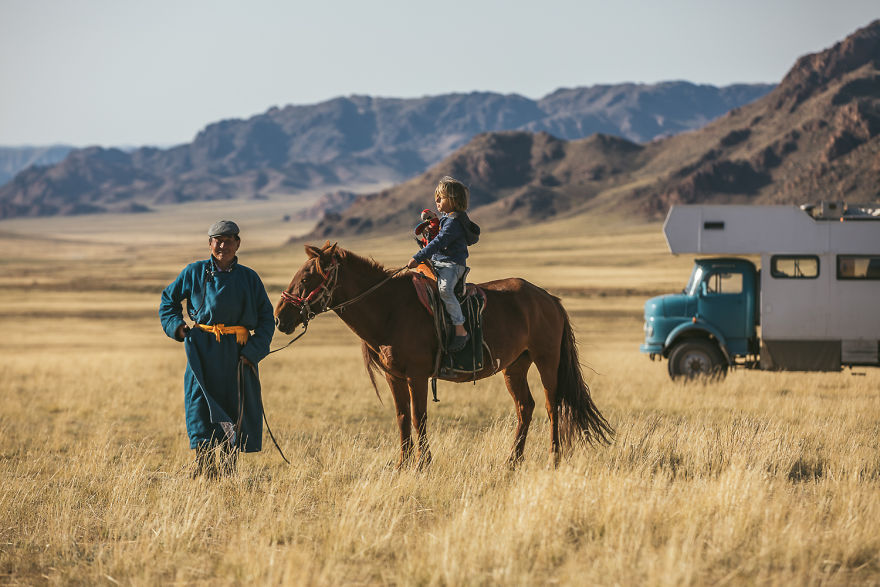 We Sold Everything And Moved Into An Old Truck To Travel And Show Our 4-Year-Old Son The Beauty Of Our Planet