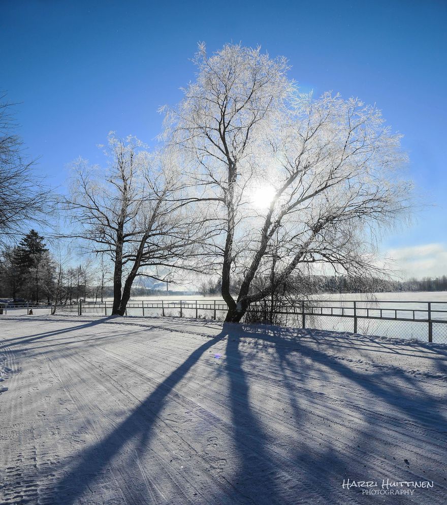 Winter Season In Finland