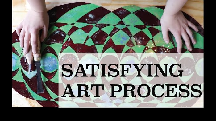 I Carve Wood And Fill It With Resin