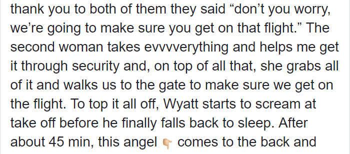 This Mother Of Two Needed Help During A Flight So 3 Random Strangers Stepped Up To Help Her