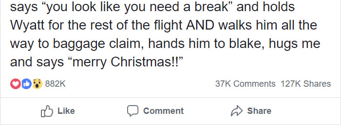 This Mother Of Two Needed Help During A Flight So 3 Random Strangers Stepped Up To Help Her