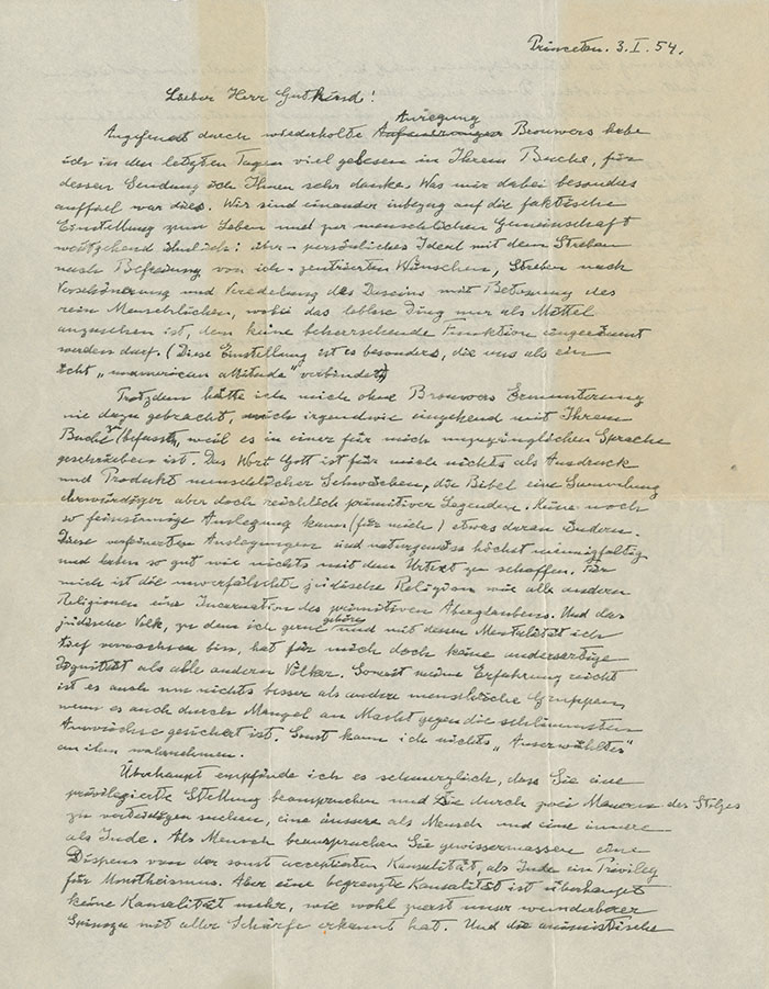 Albert Einstein's 'God Letter' Was Auctioned For $3M, It Reveals His Eye-Opening Stance On Religion Albert Einstein's 'God Letter' Was Auctioned For $3M, It Reveals His Eye-Opening Stance On Religion