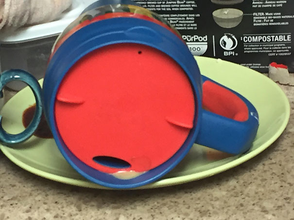 Even My Coffee Cup Didn’t Want To Get Up This Morning