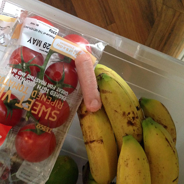 There Was A Sausage From Breakfast In The Fridge That Fell In, Thought Someone Had Lost A Finger