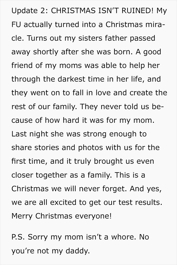 This Guy Bought His Whole Family A DNA Test For Christmas And It Turned Their Lives Upside Down This Guy Bought His Whole Family A DNA Test For Christmas And It Turned Their Lives Upside Down