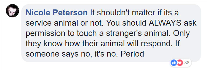 'Entitled' Mom Asks If Her Child Can Pet Service Dogs, Can't Take "No" For An Answer
