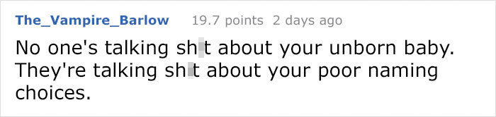 Woman Cancels Baby Shower After Friends Ridicule The Name Of Her Unborn Child