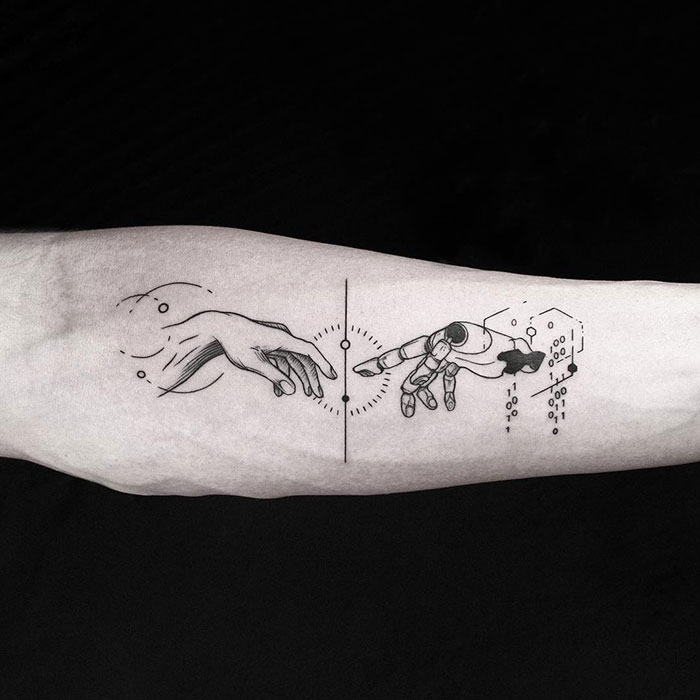 49 Amazing Geometric Tattoos By Turkish Artist Okan Uçkun