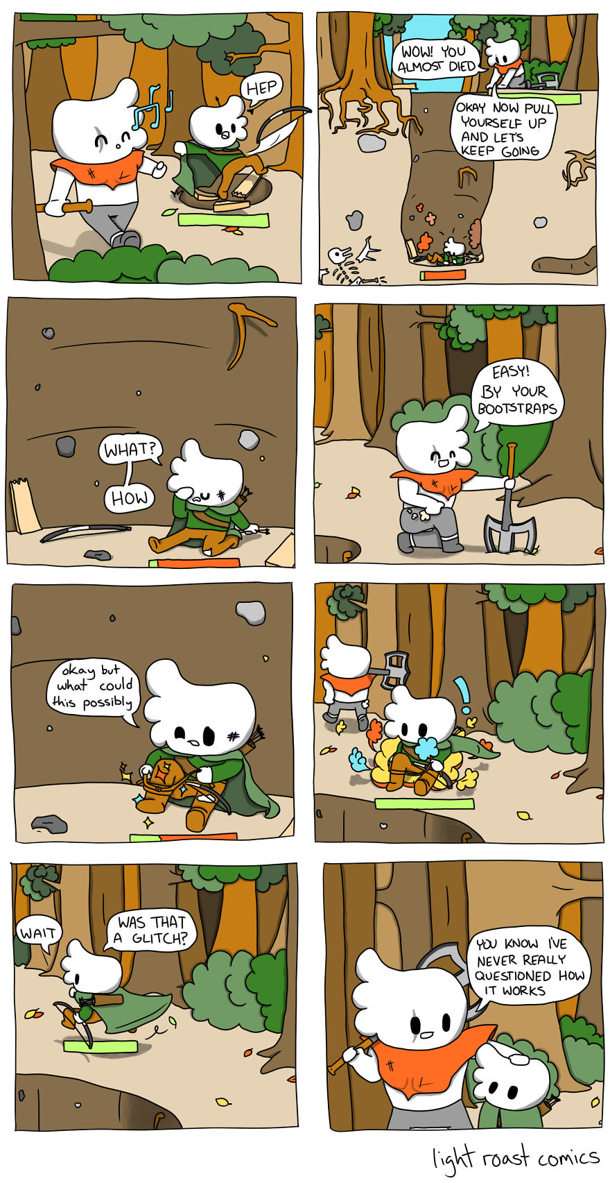 My 10 Comics About An RPG Character Who Was Never Vaccinated 