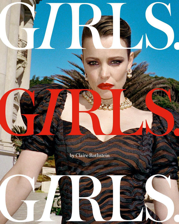 Rachel McAdams Poses In Versace While Pumping Her Milk