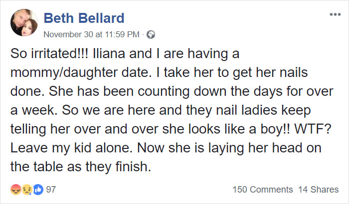 People Are Outraged At A Spa That Mocked A 10-Year-Old Cancer Patient And Called Her A Boy People Are Outraged At A Spa That Mocked A 10-Year-Old Cancer Patient And Called Her A Boy