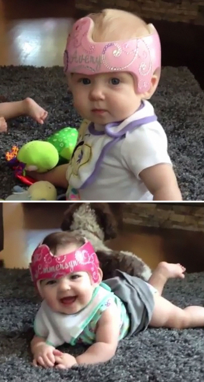 Had To Share My Girls' Helmet Photos - Amazing What A Little Paint And Some Super Cute Stickers Can Do!