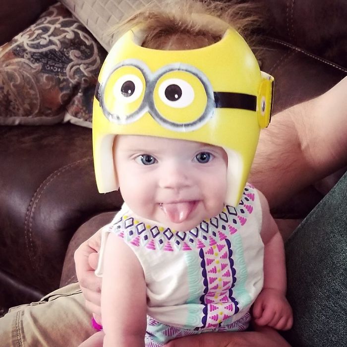 We Loved Our Little Minion! We Still Keep The Helmet On Our Shelf As A Memento- It Was Too Cute!