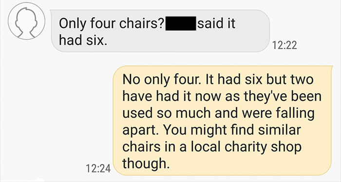 Guy Gets Accused Of Ruining Christmas After Not Delivering A Free Table To A Client 180 Miles Away