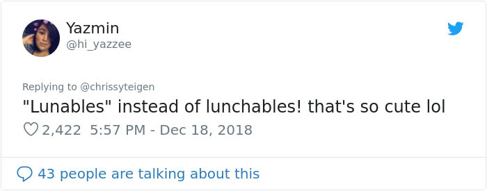 Chrissy Teigen Created A Real Menu For Her Picky 2-Year-Old And It's Hilarious