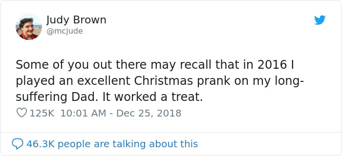 This Dad Thought He Wouldn't Fall For His Daughter's Christmas Prank Again, But His Daughter Is An Evil Genius This Dad Thought He Wouldn't Fall For His Daughter's Christmas Prank Again, But His Daughter Is An Evil Genius