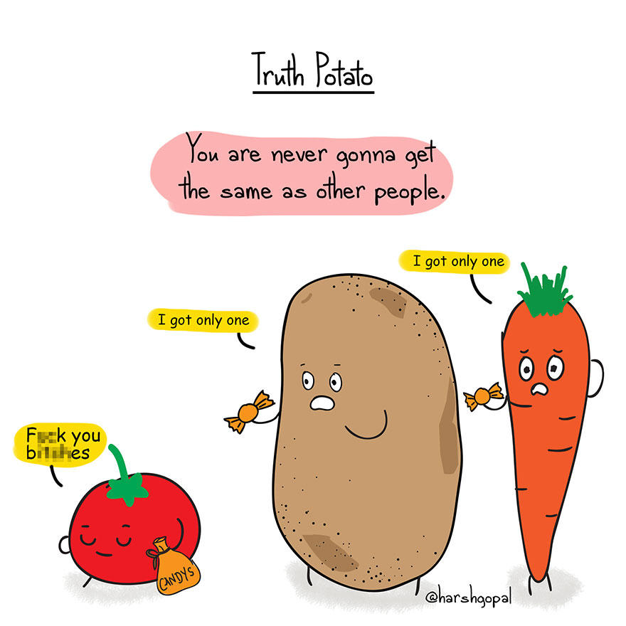 25+ Bitter Truths From Truth Potato That Will Make You Think In Perspective - New Pics