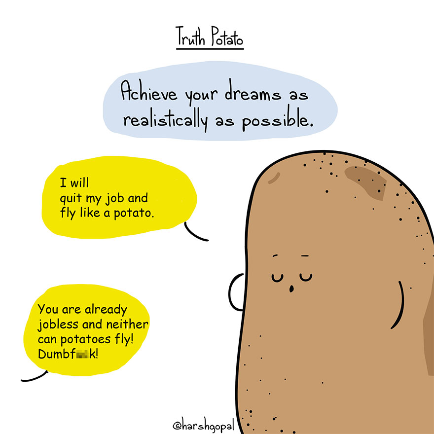 25+ Bitter Truths From Truth Potato That Will Make You Think In Perspective - New Pics