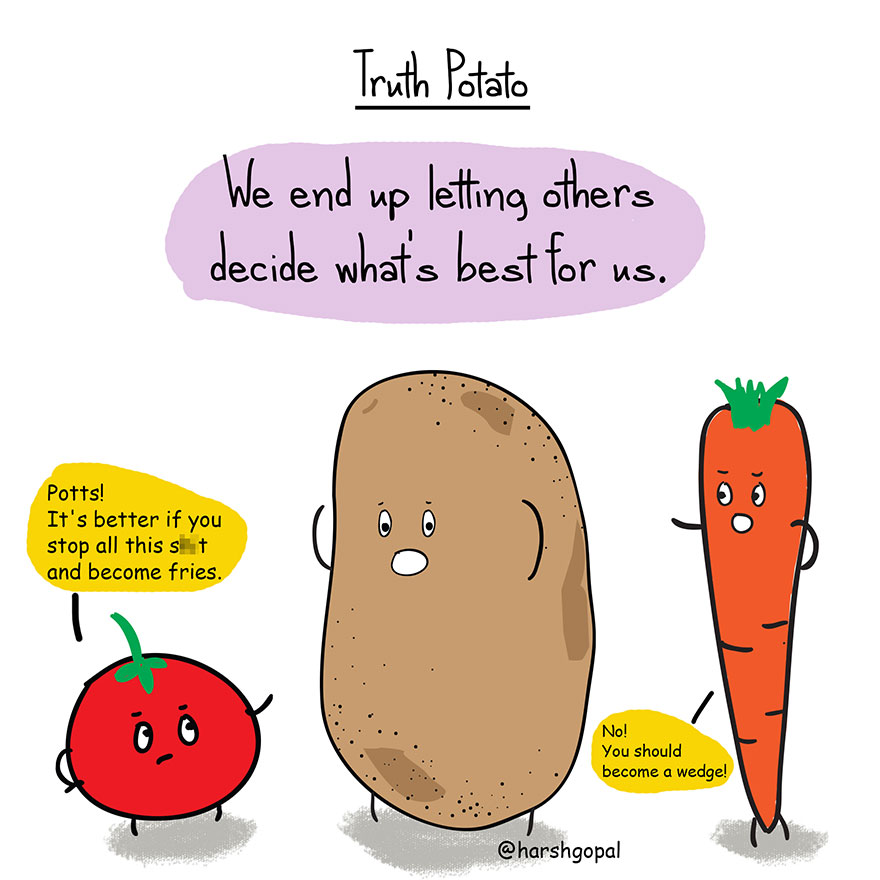 25+ Bitter Truths From Truth Potato That Will Make You Think In Perspective - New Pics