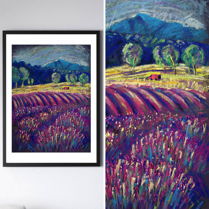 I Create Paintings Inspired By Natural Forms