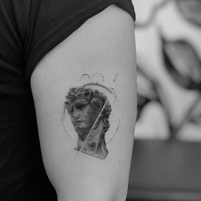 Black And Grey Tattoo Artist