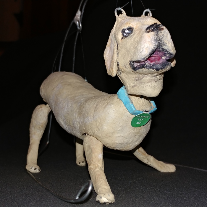 Our Therapy Dogs Turned To Clay