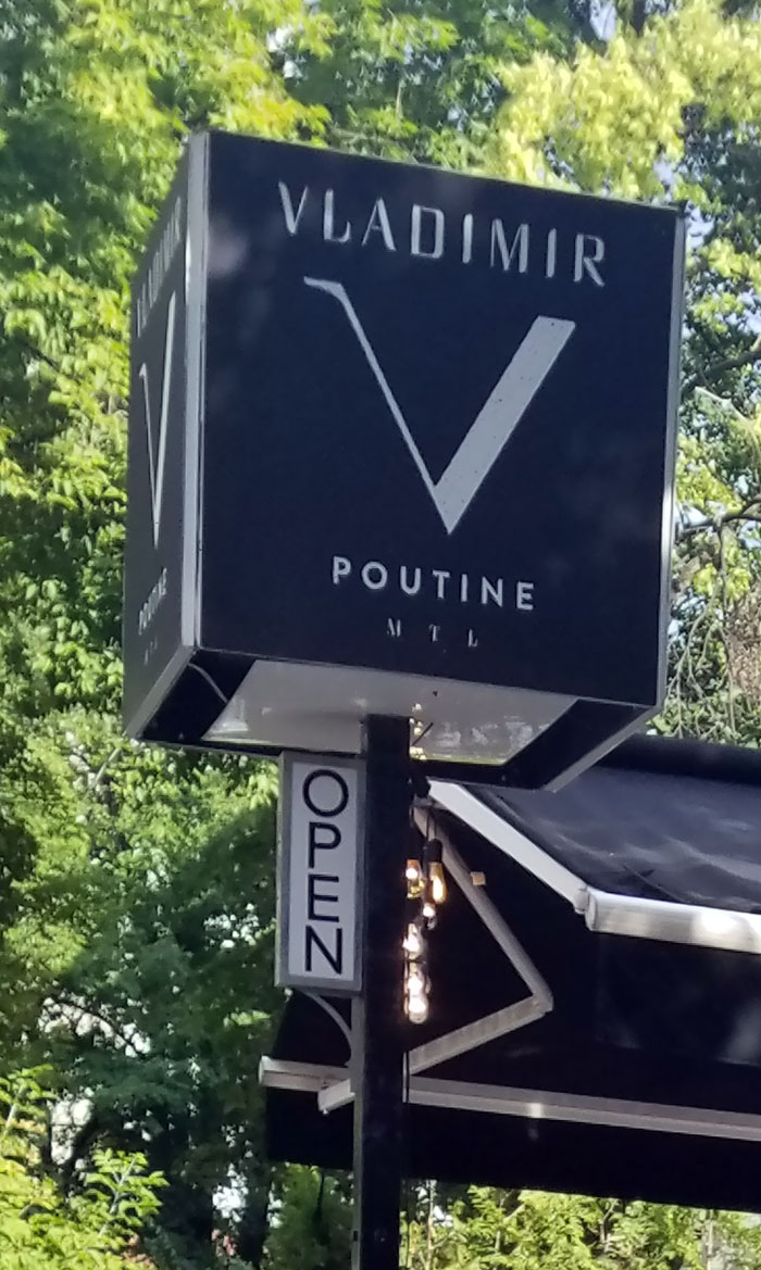 Got A Chuckle From This Restaurant In Montreal, Canada