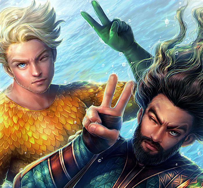 Artist Illustrates What Superheroes Look Like When They Are Not Busy Fighting The Bad Guys