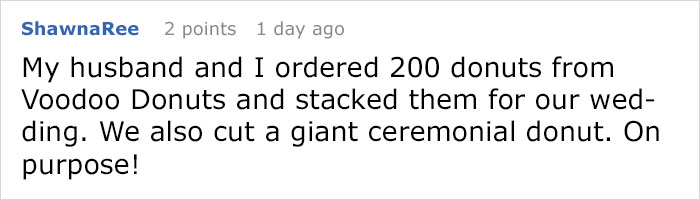 Ex-Wife Breaks Into Venue Trying To Ruin Ex-Husband's Wedding, Donut Shop Manager Saves The Day Ex-Wife Breaks Into Venue Trying To Ruin Ex-Husband's Wedding, Donut Shop Manager Saves The Day