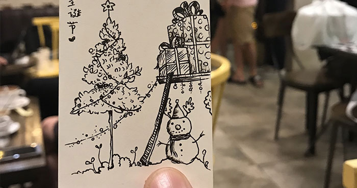 I Spent 3 Weeks Drawing Christmas Trees For The Upcoming Christmas