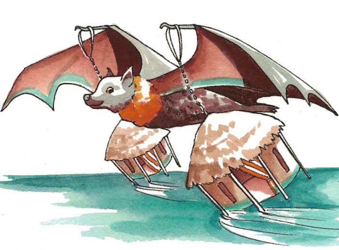 I Illustrated How Bed N’ Breakfasts Built On Animals Would Look Like