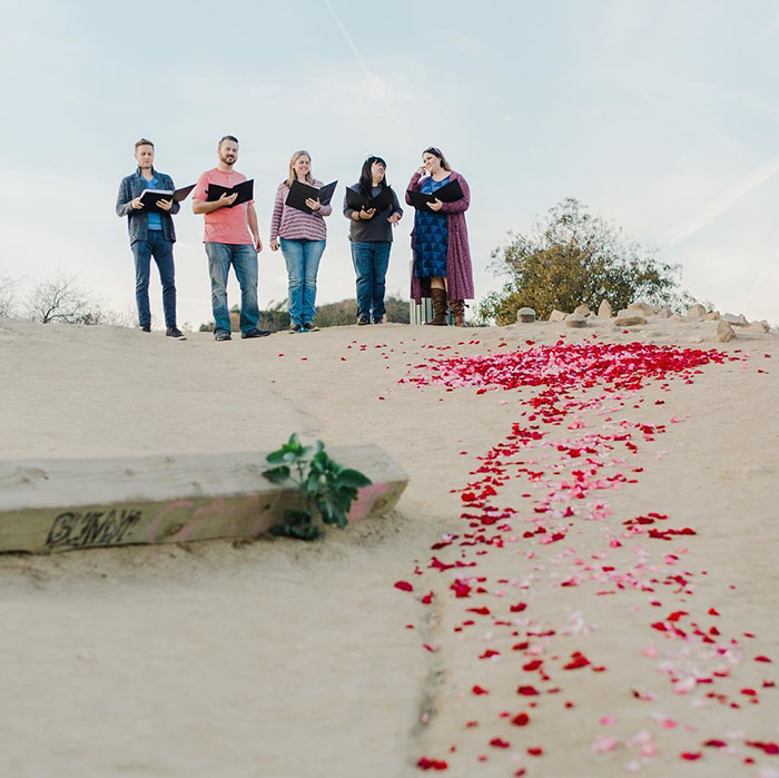 This Girl&rsquo;s Reaction To Her Boyfriend Proposing With 16 Dogs Is Priceless