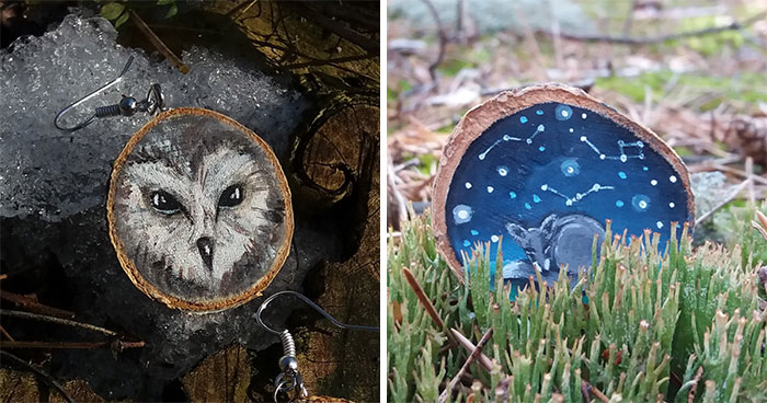 I Create Natural Jewelry From Wood Found In The Forests