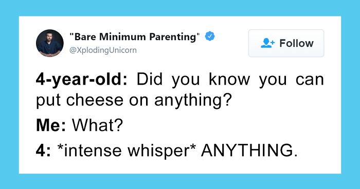 50 Hilarious Tweets That Capture What It’s Like To Live With 4-Year Olds