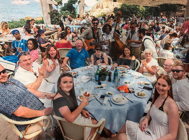 My Uncle, Cousin And Grandparents Getting Photo Bombed By Wiz Khalifa