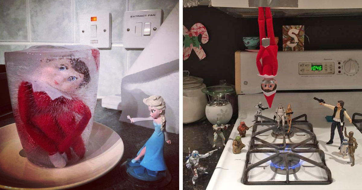 50 Elf On The Shelf Ideas That Take Mischief To The Next Level (+20 New)