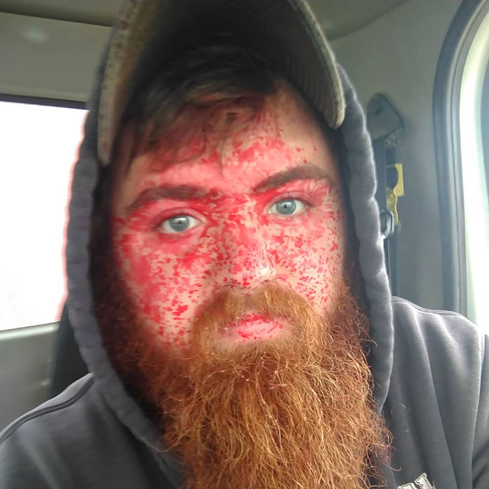 If Anyone Is Wondering How My Monday Went... It's Spray Paint By The Way