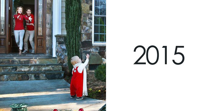 This Family Started Doing ‘Real Life’ Christmas Cards 5 Years Ago And They Get Crazier As The Kids Grow Up