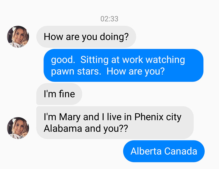 This "Young Woman" Tries To Scam A Guy On Facebook, Shows That Scammers Are Adapting