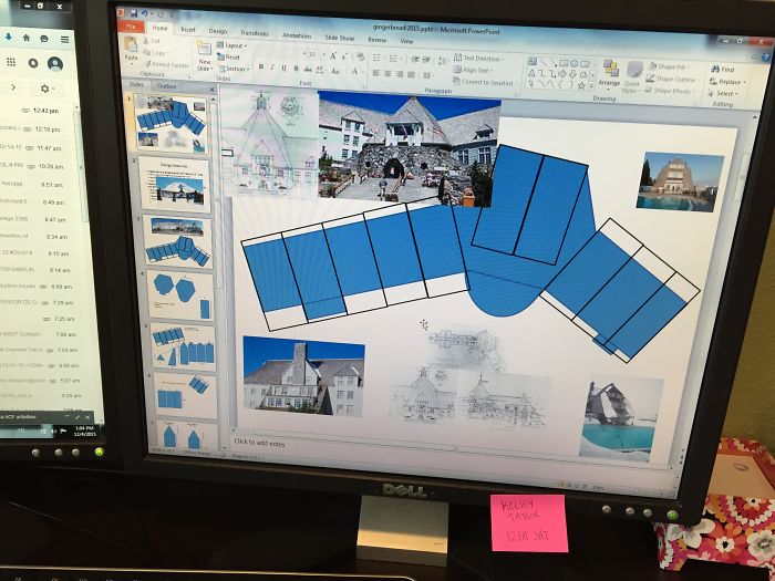 This Family Takes Gingerbread House Building To The Next Level, Destroys Them With An Axe Or Baseball Bat