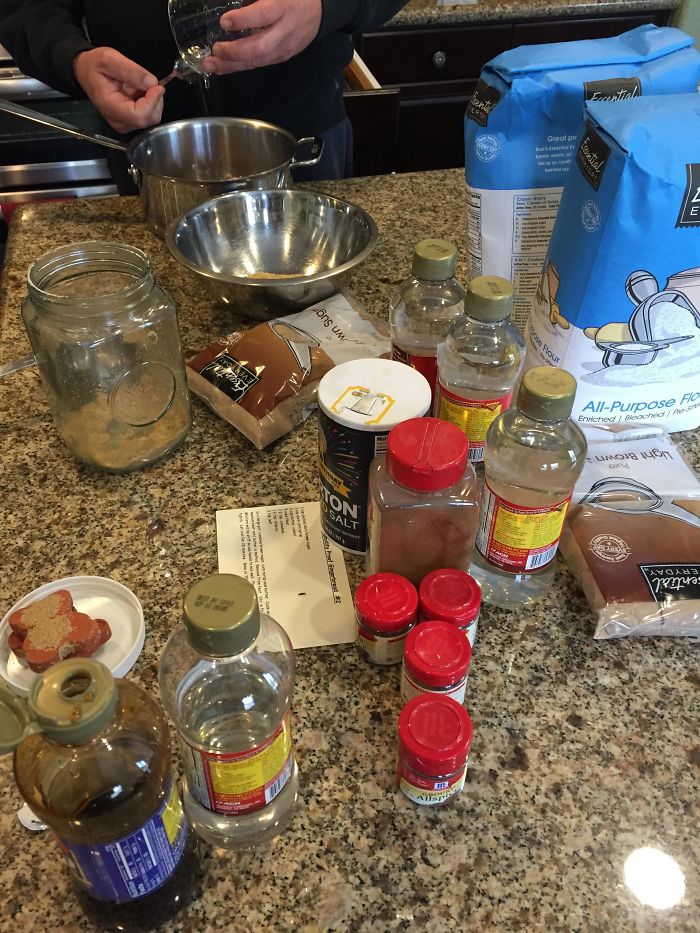 This Family Takes Gingerbread House Building To The Next Level, Destroys Them With An Axe Or Baseball Bat