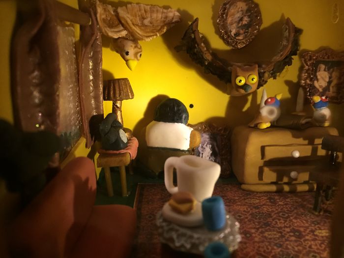 This Family Takes Gingerbread House Building To The Next Level, Destroys Them With An Axe Or Baseball Bat