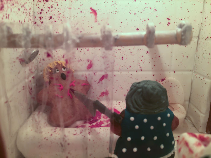 This Family Takes Gingerbread House Building To The Next Level, Destroys Them With An Axe Or Baseball Bat