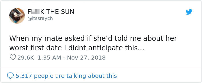 Woman Shares Her Worst Tinder Date Ever Woman Shares Her Worst Tinder Date Ever