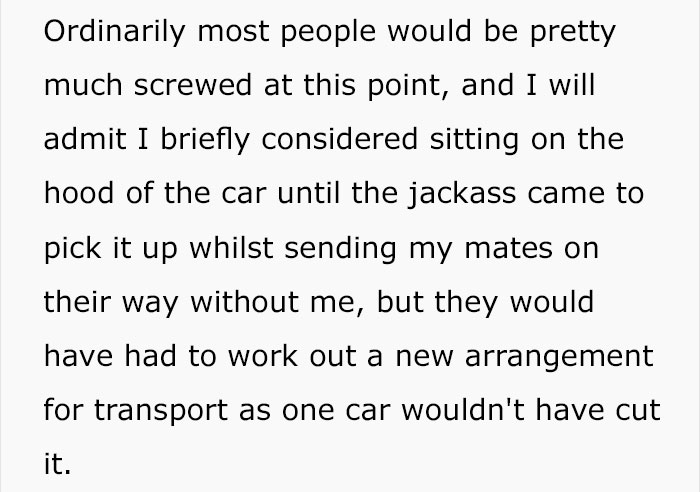 Stranger Kept Blocking This Guy's Parking Space With His Car, So He Used His Mechanic Skills To Hide It Stranger Kept Blocking This Guy's Parking Space With His Car, So He Used His Mechanic Skills To Hide It