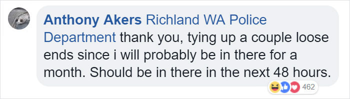 Police Release A 'Wanted' Post On Facebook, The Guy Himself Responds And They Have A Hilarious Conversation