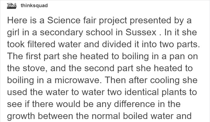 Someone 'Proves' Microwaves Are Very Dangerous, All Their 'Facts' Get Debunked One By One Someone 'Proves' Microwaves Are Very Dangerous, All Their 'Facts' Get Debunked One By One