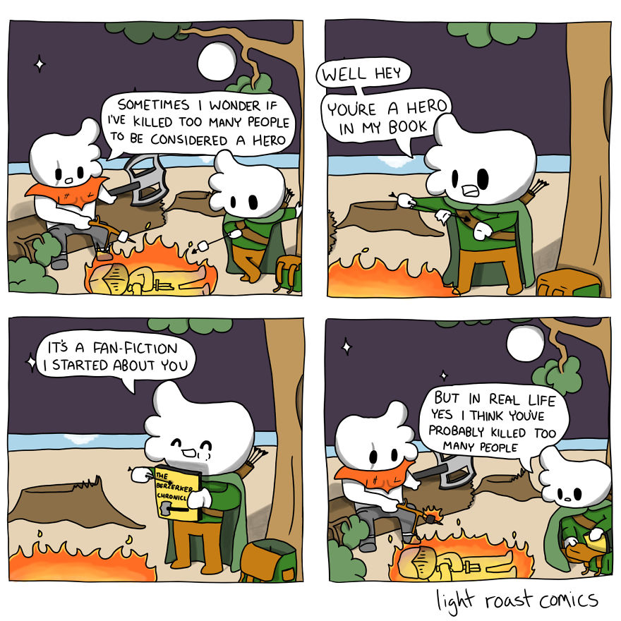 My 10 Comics About An RPG Character Who Was Never Vaccinated 